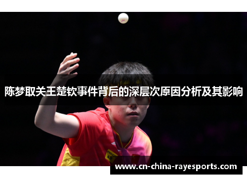 陈梦取关王楚钦事件背后的深层次原因分析及其影响